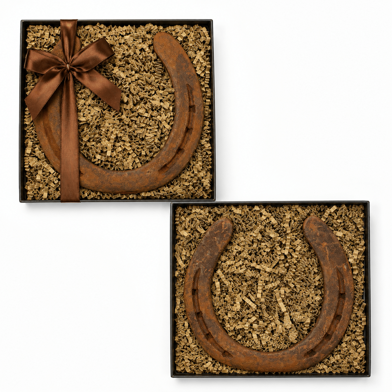 Chocolade gereedschap: hoefijzer giftbox